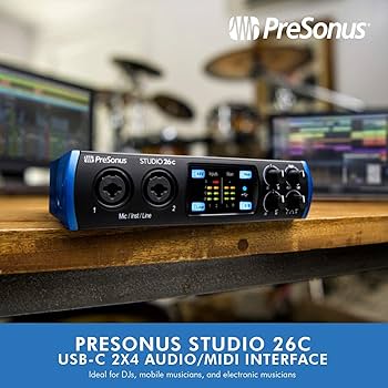 Amazon.co.jp: PreSonus Studio 26C 2インチ 4-239.99USB-C